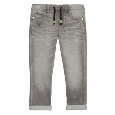bluezoo Boys' grey jogger jeans